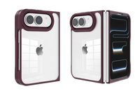Shield Clear Flat Back Shockproof Case (For iPhone Duo)