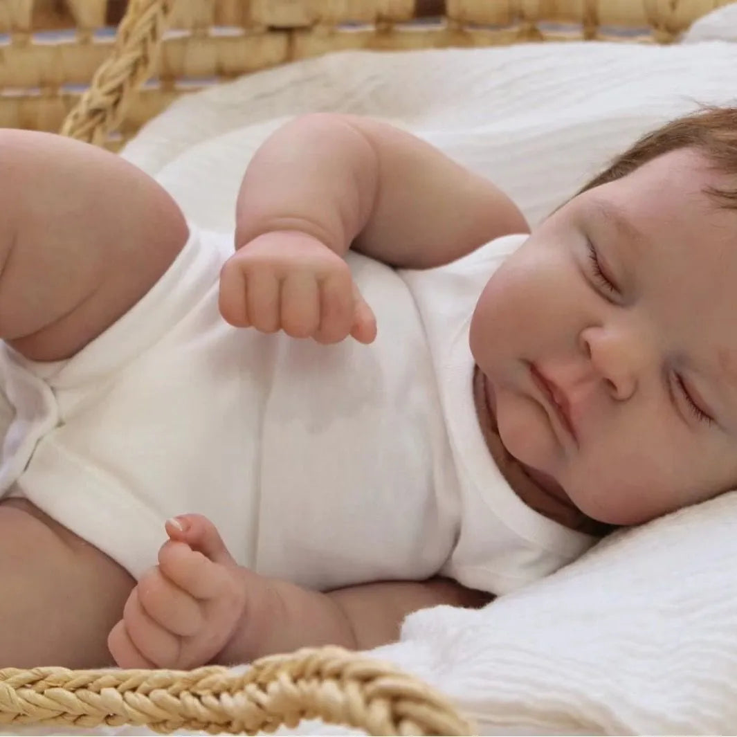 Sleeping Newborn Chubby Reborn Baby Doll