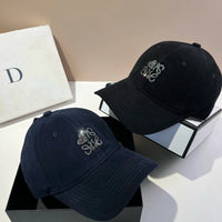 Love Anagram Suede Baseball Cap