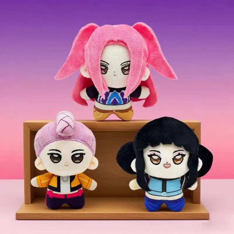 K-Pop Demon Hunters Idol Chibi Plush Trio