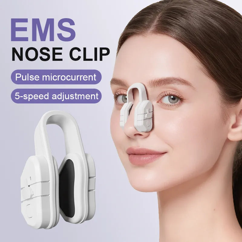 Intelligent EMS Microcurrent Nose Shaping Clip