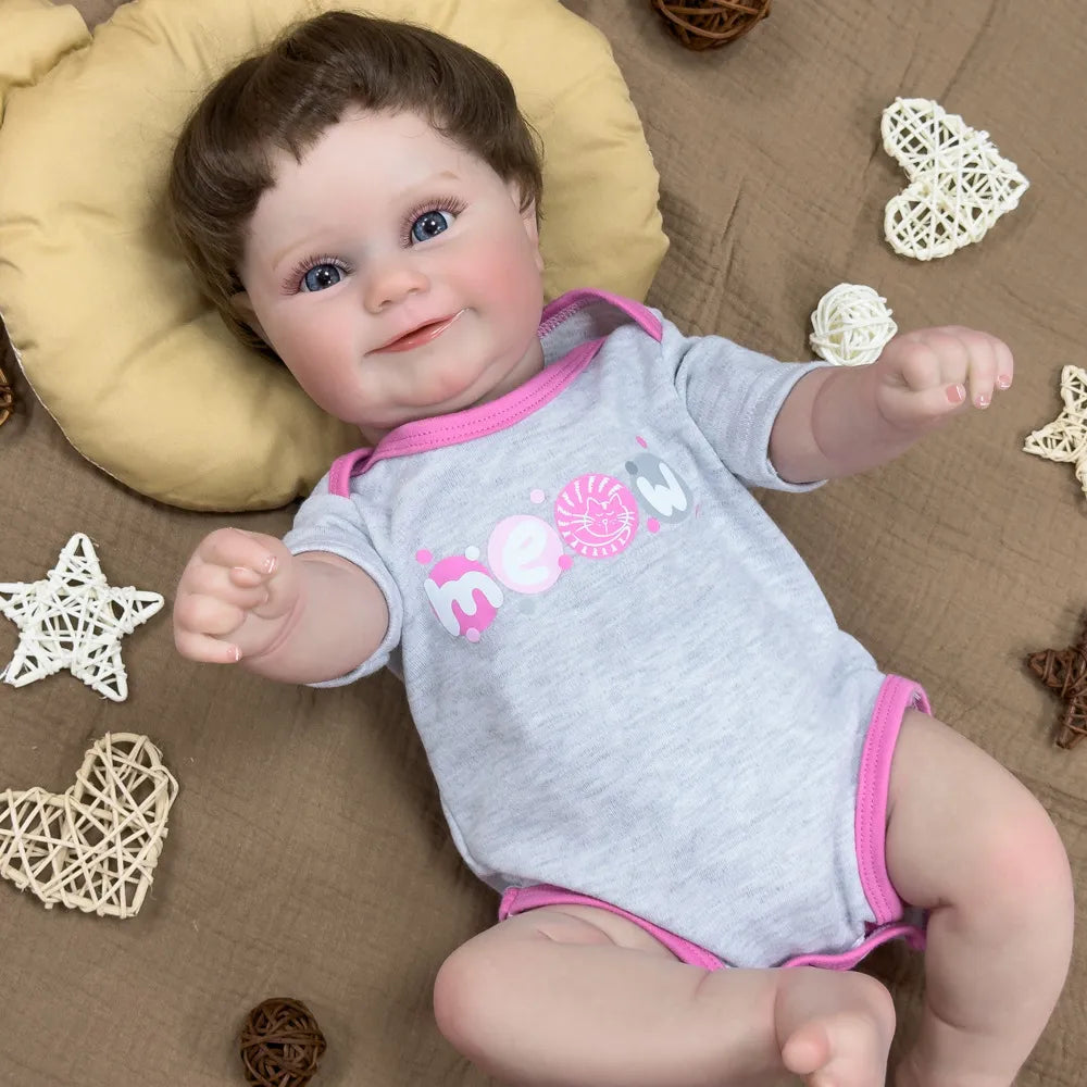 Soft Blush Artisan Reborn Chubby Baby Doll
