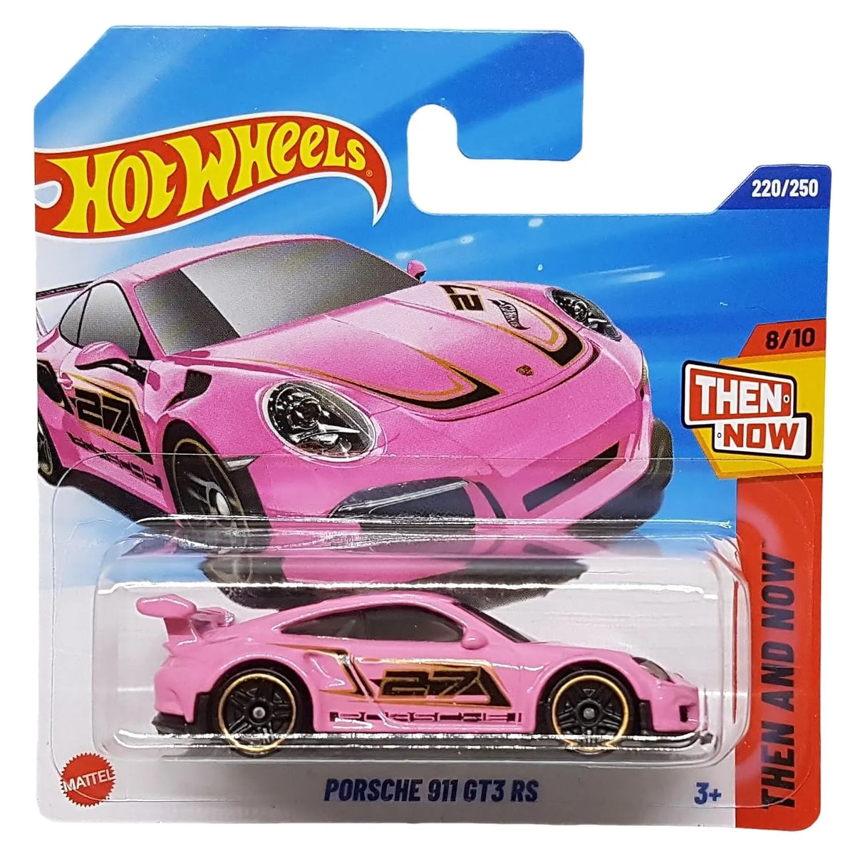 Hot Wheels Porsche 911 GT3 RS Then and Now Vehicle
