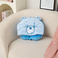 Care Bears Hooded Travel Neck Pillow