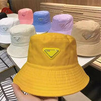 PR Luxe Triangle Plaque Nylon Bucket Hat