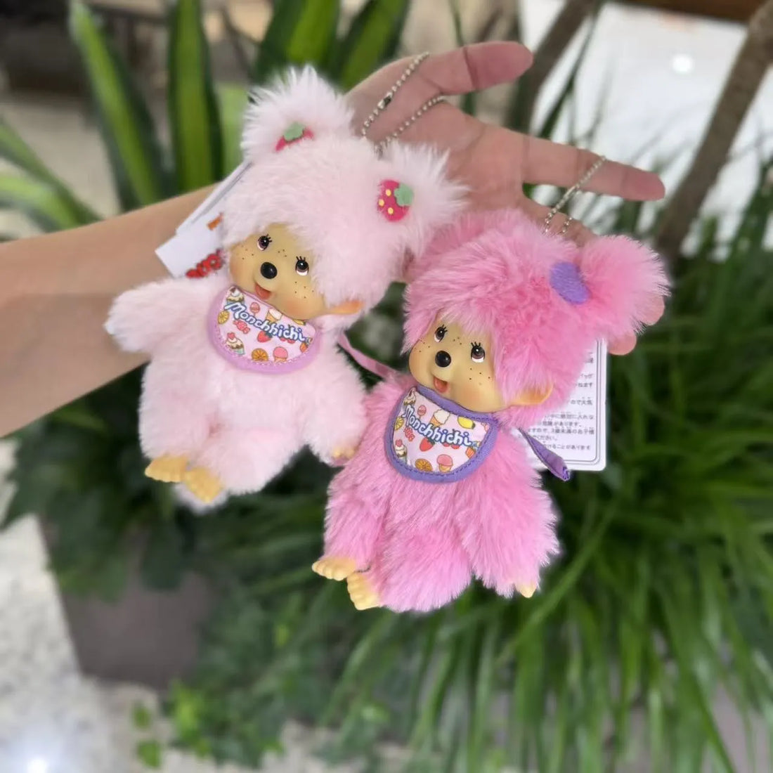 Sekiguchi Monchhichi Fruit Treats Plush Keychain