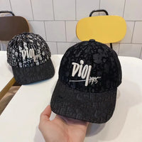 D-Luxe Oblique Embroidered Baseball Cap