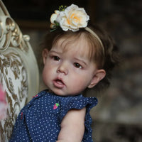 Polka-Dot Polished Artisan Reborn Toddler Doll