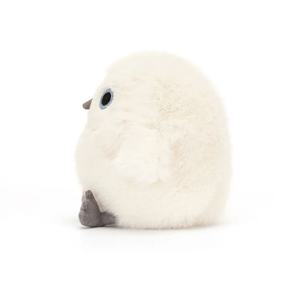 JC Waddle Birdling Snowy Owl Keepsake Plush