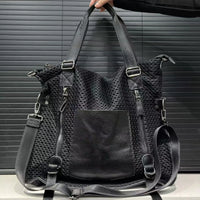 Tactical Mesh Oversized Slouchy Duffel Tote