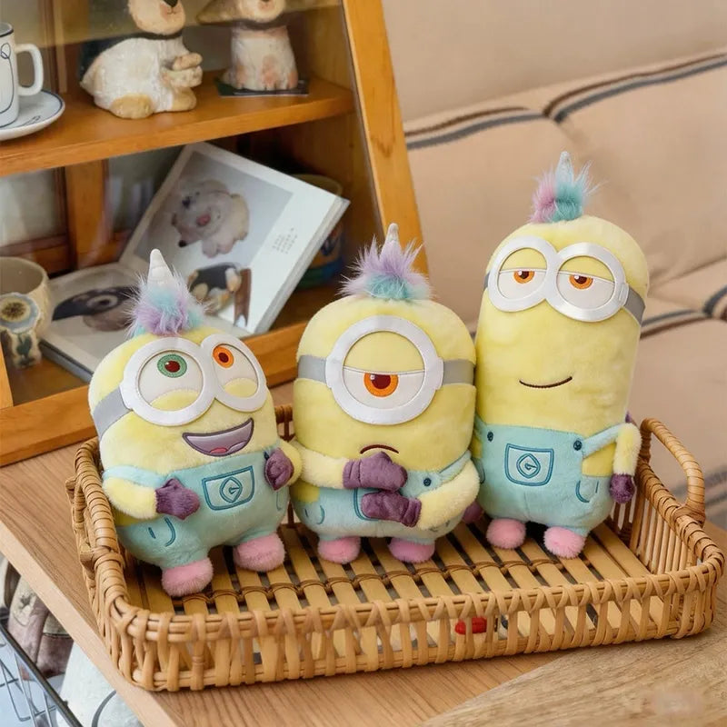Minions Rainbow Unicorn Velvet Plush