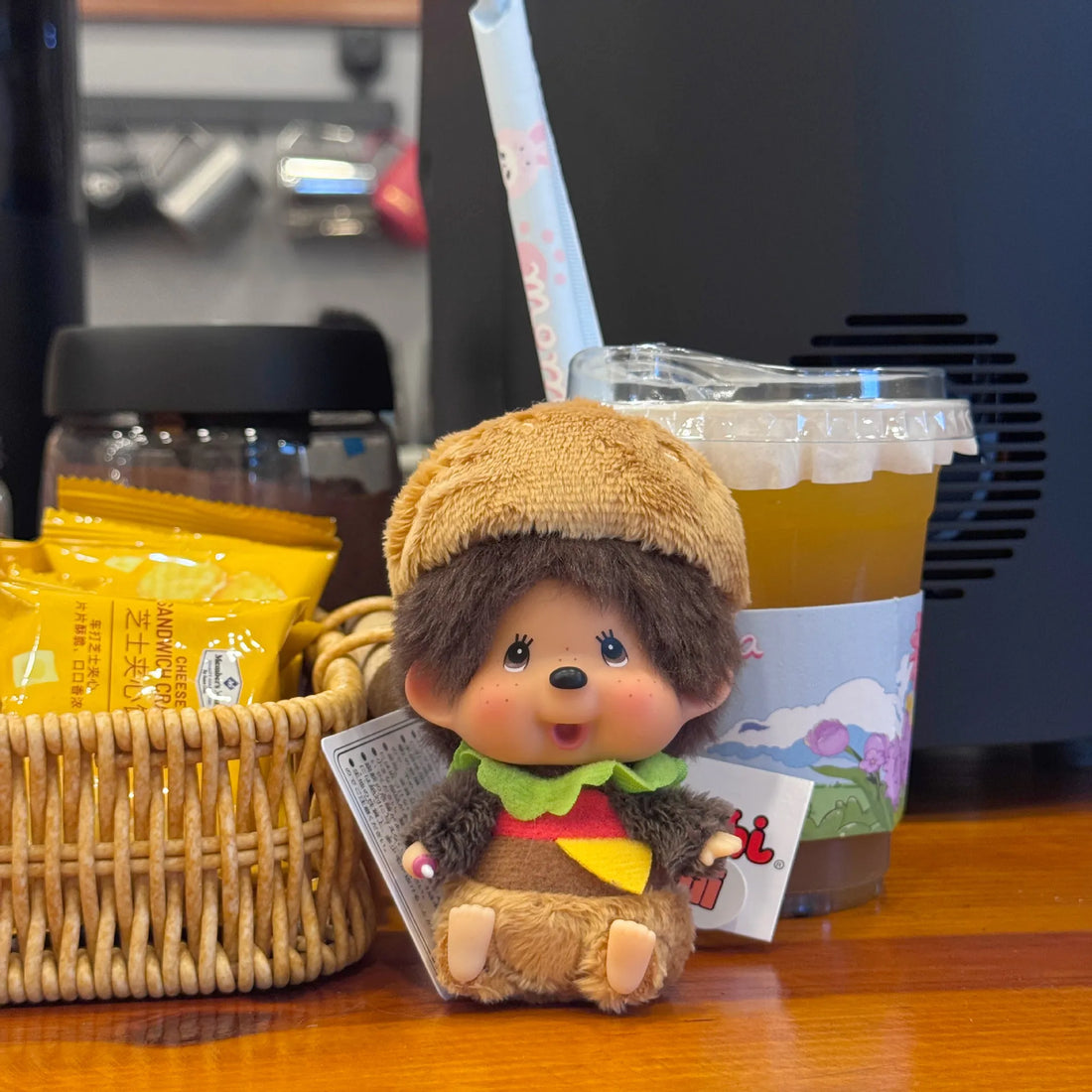 Bebichhichi Gourmet Burger Plush Keychain