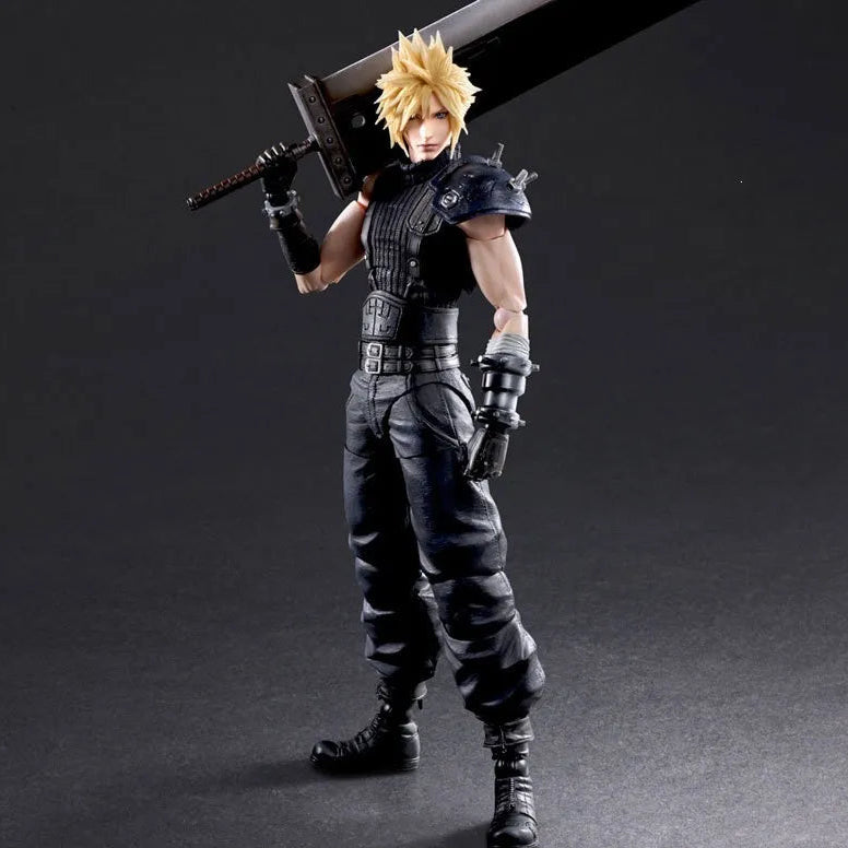 Play Arts Kai Final Fantasy VII Remake Cloud Strife Figurine