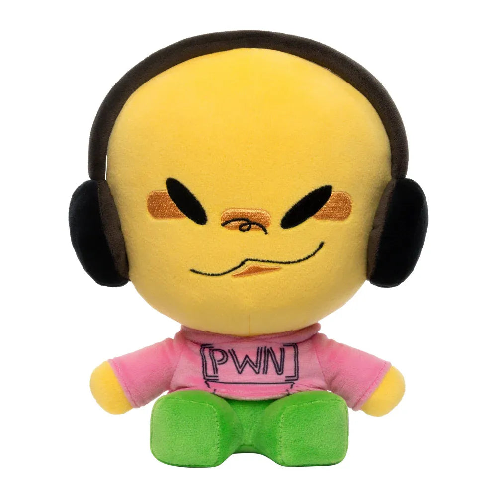 Makeship Andrew Gamer Smirk PWN Headphone Plush (23 cm)