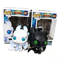 Pop! HTTYD Night Fury & Light Fury Figures