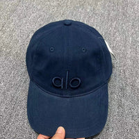 Alo Off Duty Embroidered Cotton Dad Cap