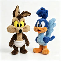 Baby Coyote & Road Runner Plushies