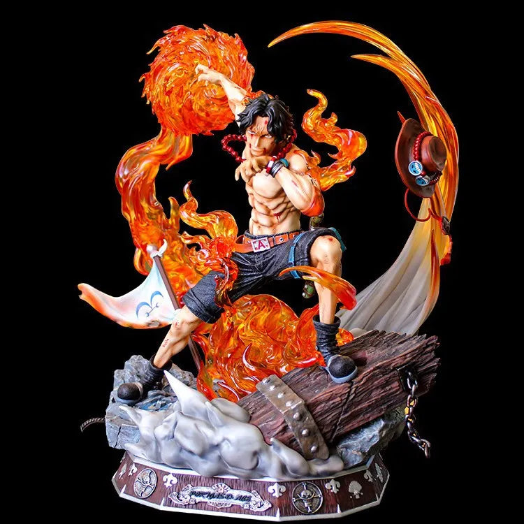 One Piece Portgas D. Ace Flame Emperor Statue (42 cm)