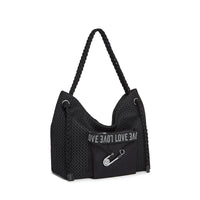 Urban Punk Breathable Mesh Slouchy Hobo Bag
