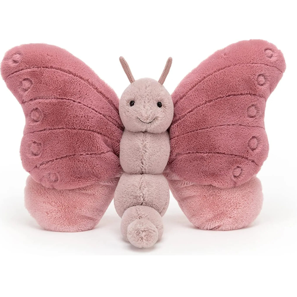 JC Blossom Dusky Rose Butterfly Plush