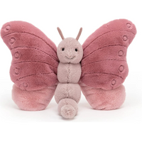 JC Blossom Dusky Rose Butterfly Plush