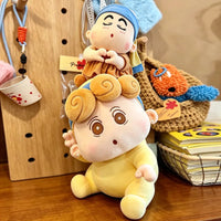 Shinchan & Himawari Baroque Duo Art Plush