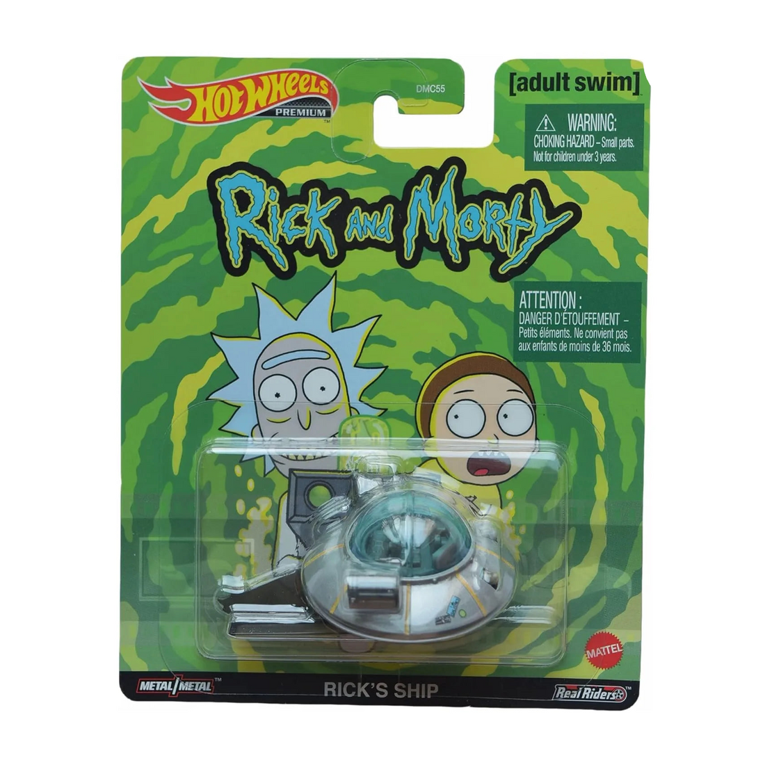 Hot Wheels Rick and Morty Rick's Ship Vehicle