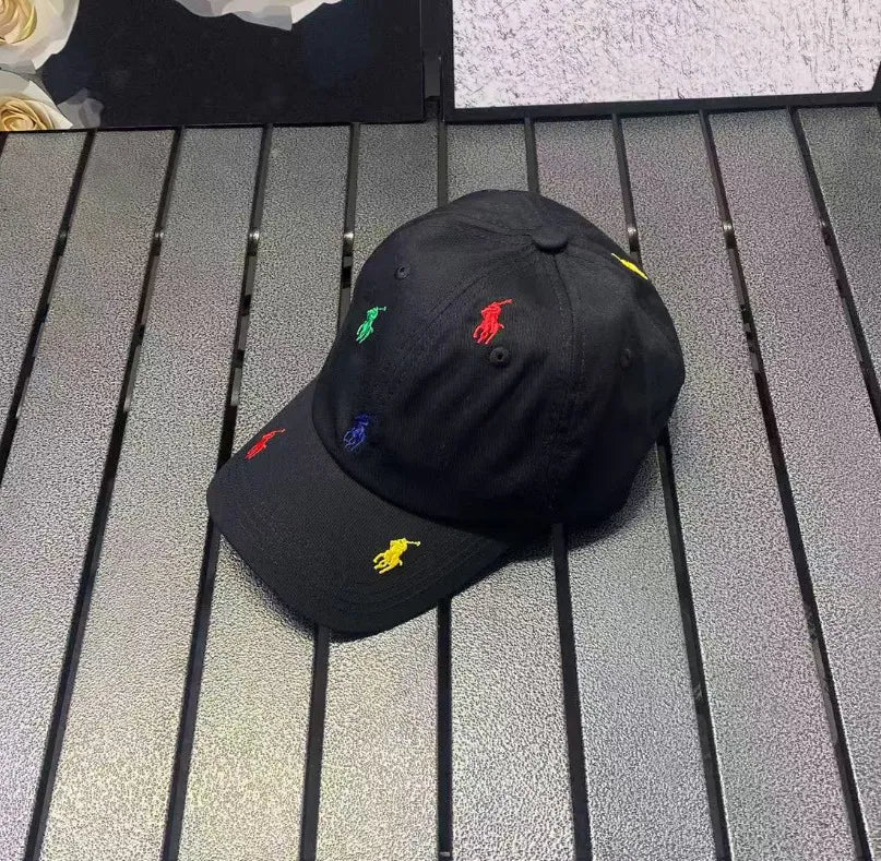 PRL Embroidered Pony Cotton Cap