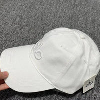 Alo Off Duty Embroidered Cotton Dad Cap