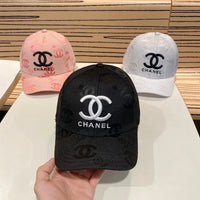 Luxury CC Jacquard Monogram Baseball Cap