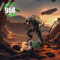 TEC DK7048 Alien Monsters Xenomorph Building Set (800 Pcs)