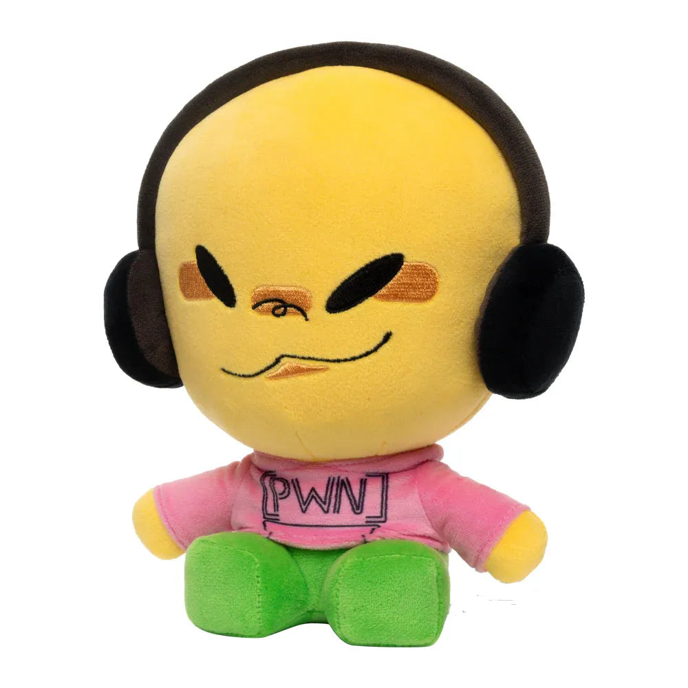 Makeship Andrew Gamer Smirk PWN Headphone Plush (23 cm)