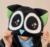 Midnight Owl Spirit Hooded Blanket Cloak