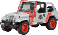 Hot Wheels Jurassic Park '92 Jeep Wrangler Vehicle
