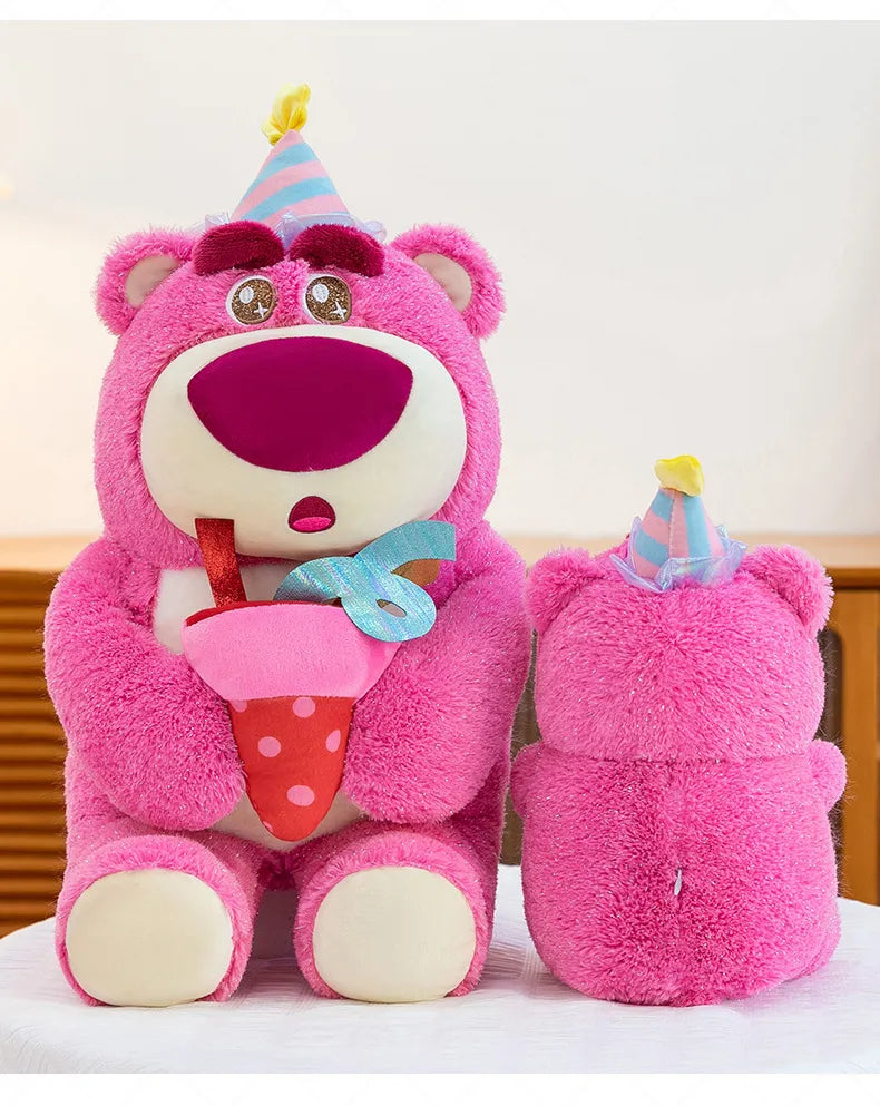DZNY Strawberry Party Bear Anniversary Plush