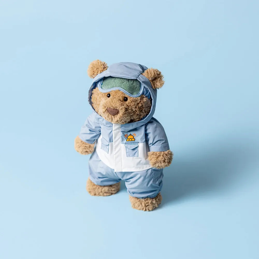 JC Bartholomew Bear Skiing Outfit Plush (28 cm)