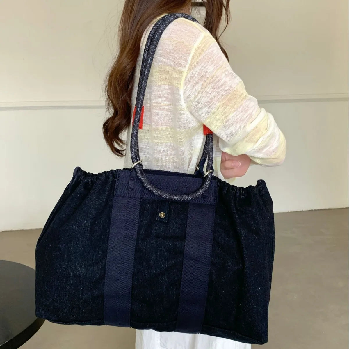 Topologie Japanese Denim Summit Tote
