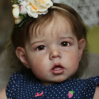 Polka-Dot Polished Artisan Reborn Toddler Doll