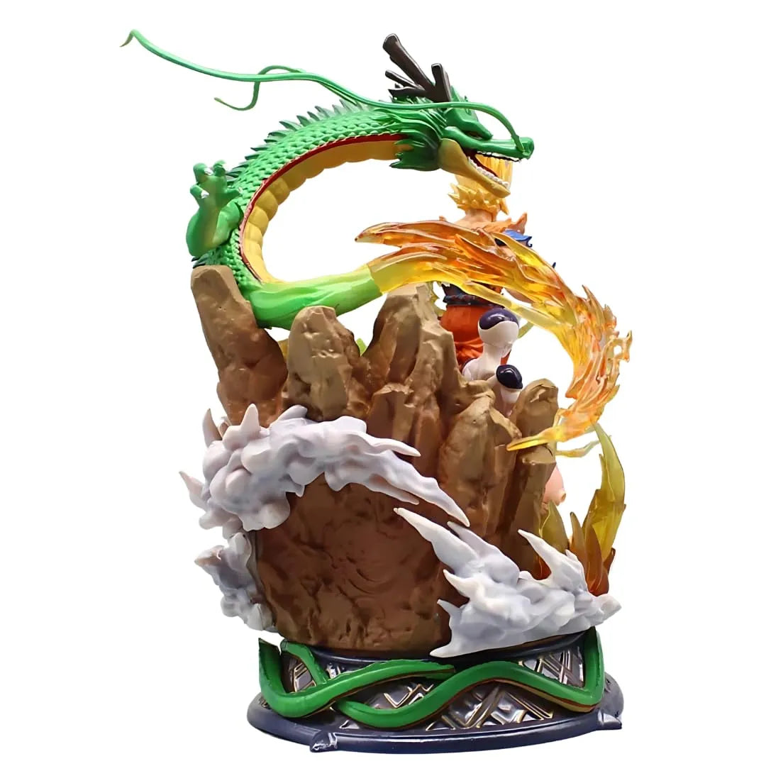 DBZ Goku Shenron Villains Climax Battle Statue (24 cm)