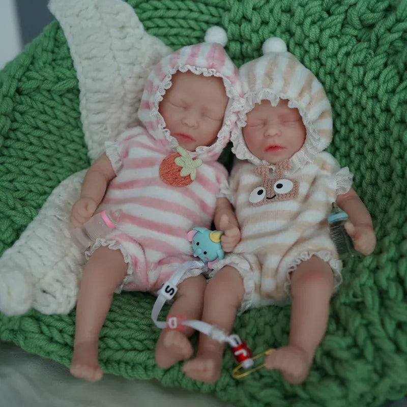Palm Sized Silicone Mini Reborn Infant