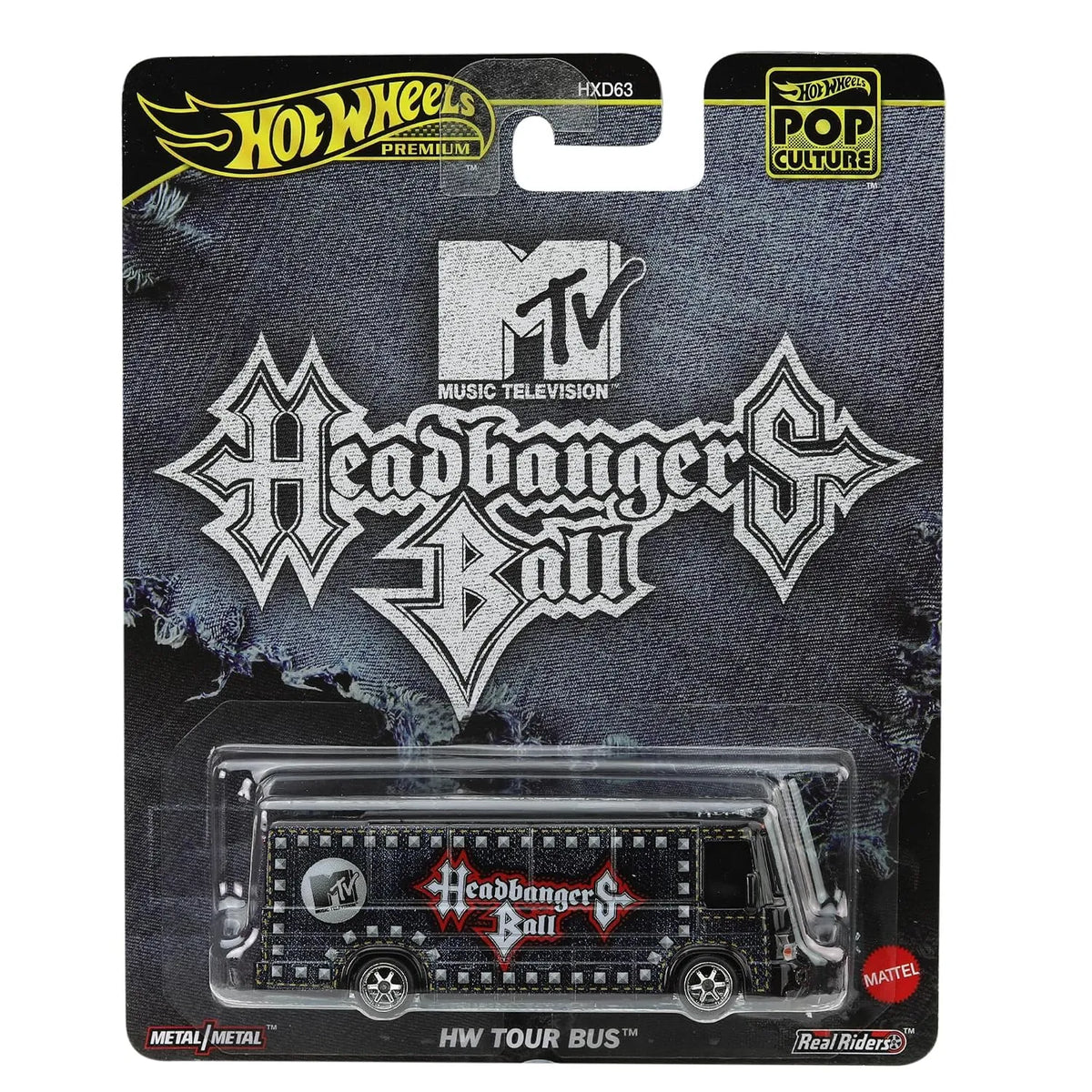 Hot Wheels MTV Headbangers Ball Bus Vehicle