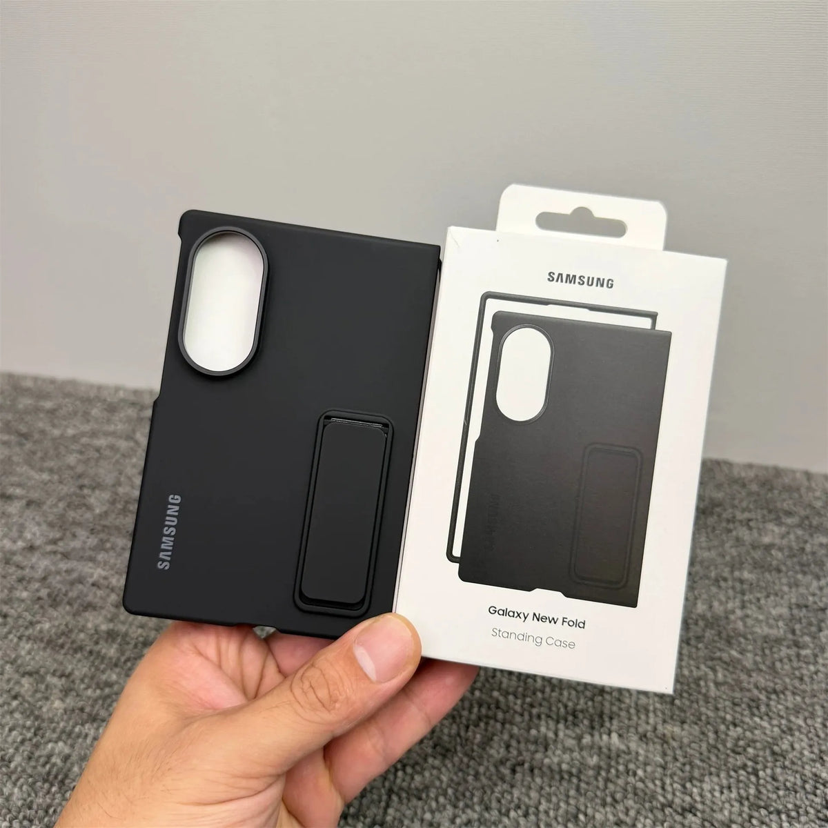 Samsung Silicone Standing Grip Protective Case (For Z Fold)