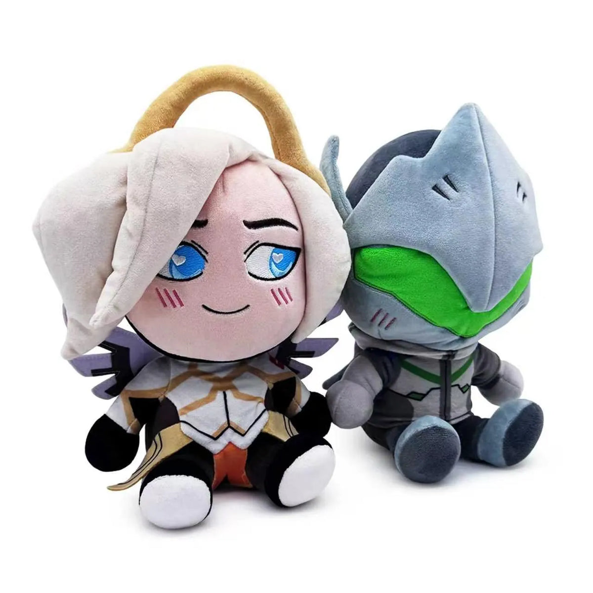 Overwatch Mercy & Genji Gency Duo Chibi Plush (20 cm)