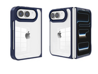 Shield Clear Flat Back Shockproof Case (For iPhone Duo)