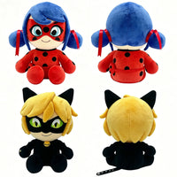 Miraculous Ladybug and Cat Noir Plush Toy (24 cm)