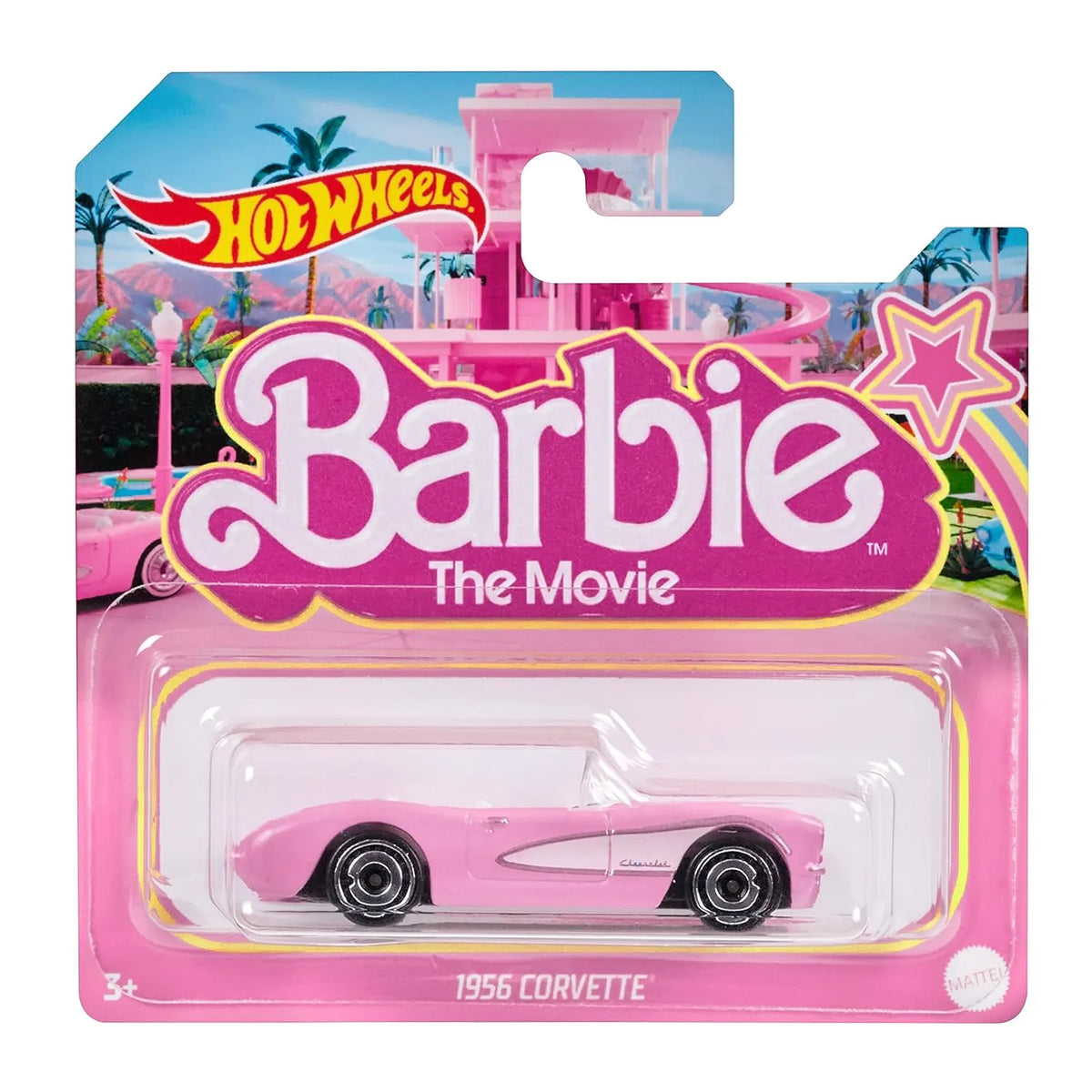 Hot Wheels Barbie 1956 Corvette Diecast Vehicle
