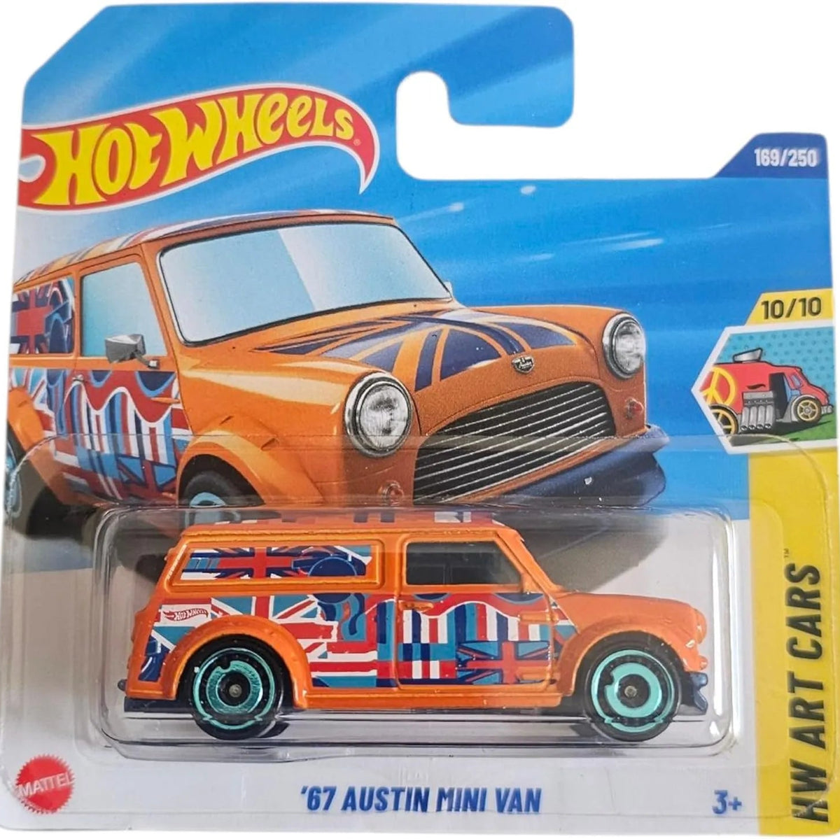 Hot Wheels Art Cars '67 Austin Mini Van