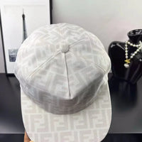 Funday Luxe Leather Trim Baseball Cap