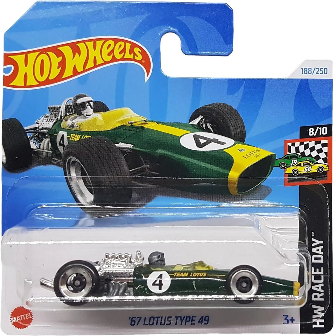 Hot Wheels '67 Lotus Type 49 Grand Prix Edition