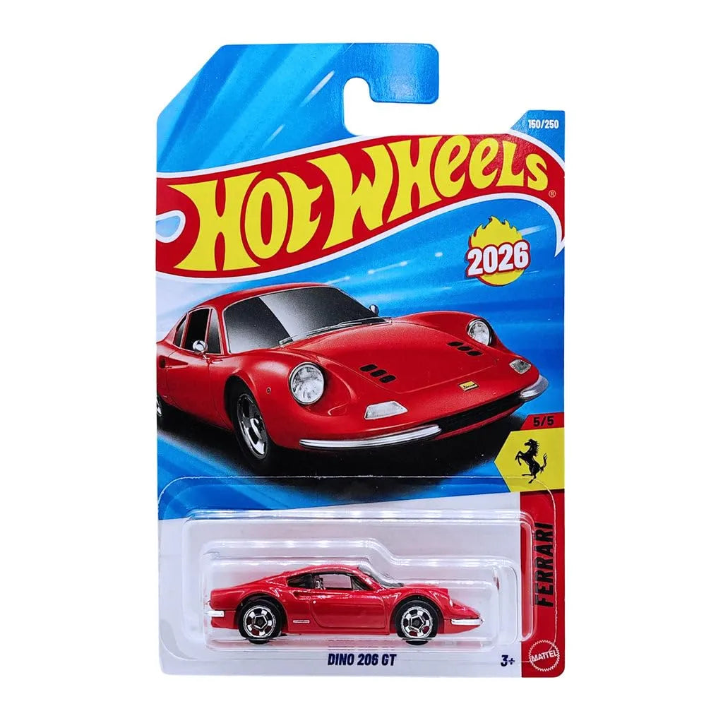 Hot Wheels Dino 206 GT Ferrari Series Milestone Edition